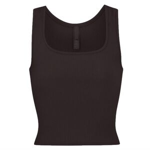 Skims Soft Lounge Tank Onyx - Size XS